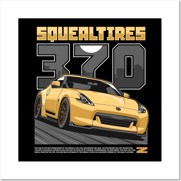 Nissan 370z Wall Art by squealtires